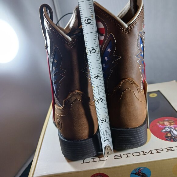 Ariat Baby Boy Western Boot size 5 Little Stompers George Boot - Picture 8 of 12
